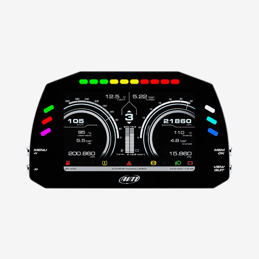 AiM MXS Dash Logger