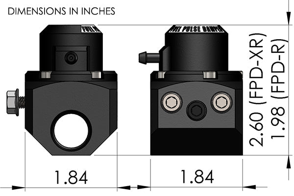 Fuel Pulse Damper, Inline Kit