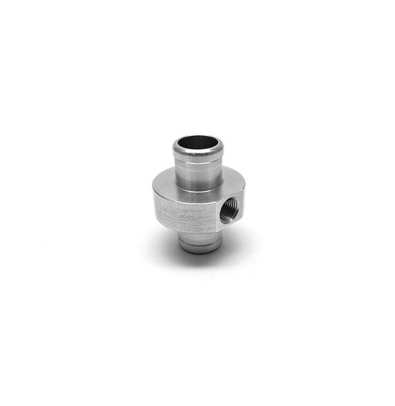 AiM Inline Water Fitting, M10 (Titanium Gray)