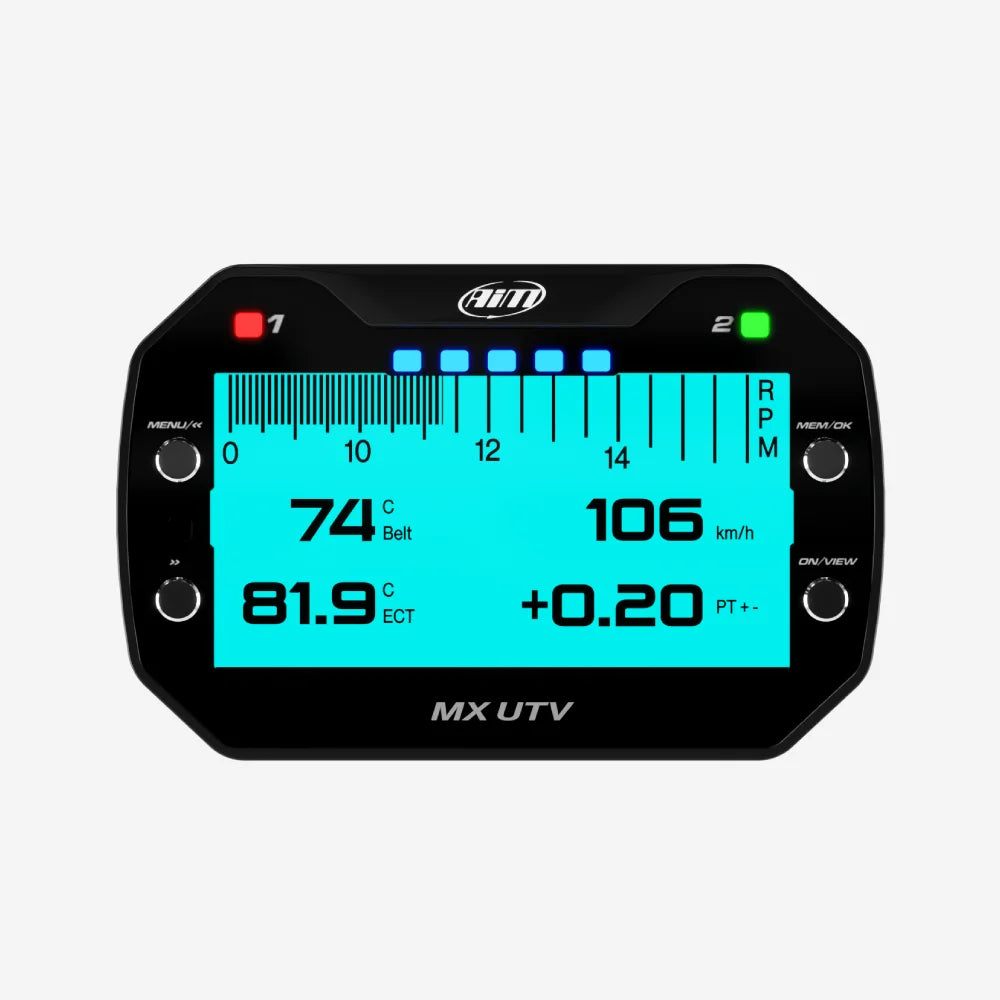 AiM MX UTV Dash Logger