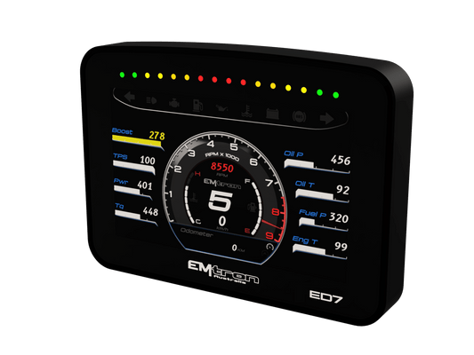 Emtron ED7 7-Inch Digital Dash